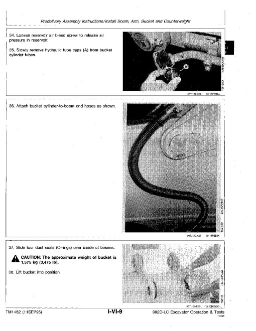 John Deere 992D-LC Crawler Excavators Operation and Test Manual (TM1462) John Deere 992D-LC Crawler Excavators Operation and Test Manual (TM1462)