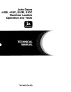 John Deere 410B, 410C, 510B and 510C Backhoe Loaders Operation and Test Manual (TM1468)