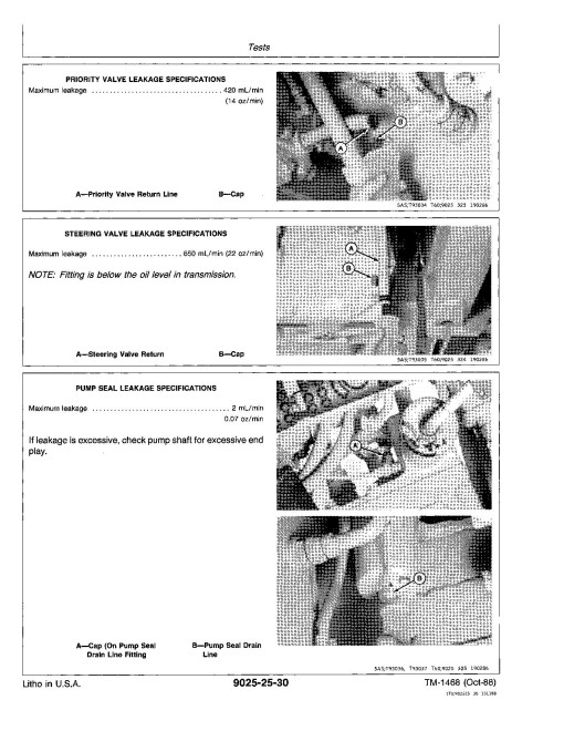 John Deere 410B, 410C, 510B and 510C Backhoe Loaders Operation and Test Manual (TM1468) John Deere 410B, 410C, 510B and 510C Backhoe Loaders Operation and Test Manual (TM1468)
