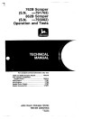 John Deere 762B (SN. up to 791763) and 862B (SN. up to 793082) Scrapers Operation and Test Manual (TM1489)