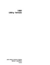 John Deere 1800 (SN: 010001-) Utility Vehicles Technical Manual (TM1527)