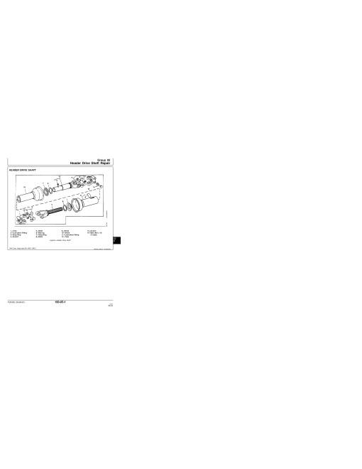 John Deere SideHill 9500 Combines Diagnostic and Repair Manual (TM1545) John Deere SideHill 9500 Combines Diagnostic and Repair Manual (TM1545)