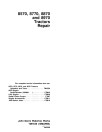 John Deere 8570, 8770, 8870 and 8970 4WD Articulated Tractors Repair Manual (tm1549)