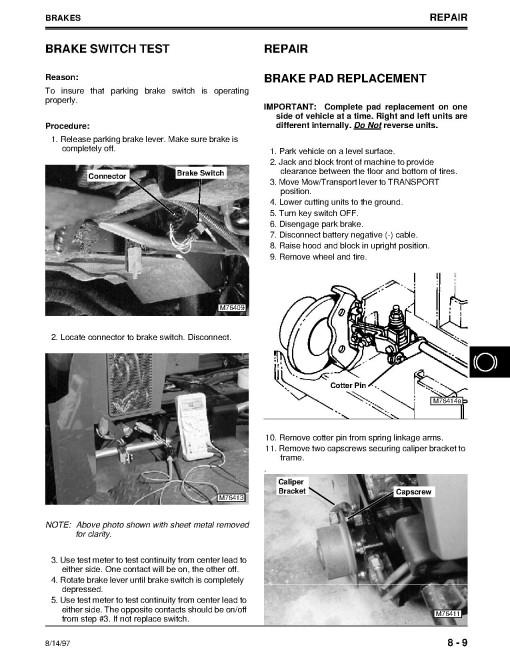 John Deere 2653A (SN: 040001-) Diesel Professional Utility Mowers Technical Manual (TM1554) John Deere 2653A (SN: 040001-) Diesel Professional Utility Mowers Technical Manual (TM1554)