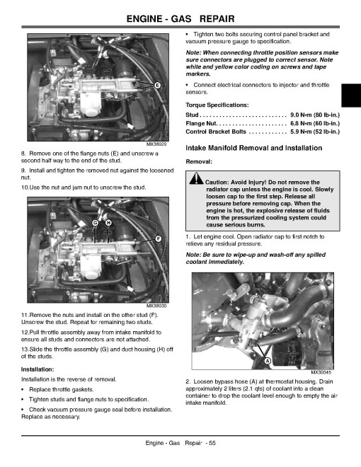 John Deere XUV620i Gator Utility Vehicles Technical Manual (TM1736) John Deere XUV620i Gator Utility Vehicles Technical Manual (TM1736)