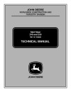 John Deere 240 and 250 Skid Steer Loaders Technical Manual (TM1747)