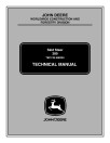 John Deere 280 Skid Steer Loaders Technical Manual (TM1749)