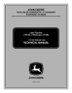 John Deere LTR155, LTR166 and LTR180 Lawn Tractors Technical Manual (TM1768)