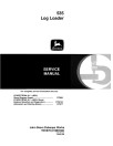 John Deere 535 (SN: 001002-) Knuckleboom Trailer Mount Log Loaders Service Manual (TM1876)