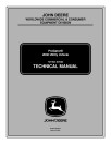 John Deere ProGator 2020 and 2030 Utility Vehicles (Export edition) Technical Manual (TM1944)