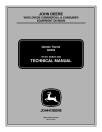 John Deere GX355 (SN: 105001-) Lawn Tractors Technical Manual (TM1974)