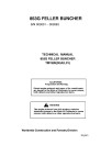 John Deere 853G (SN: 003001-003083) Feller Bunchers Technical Manual (TM1989)