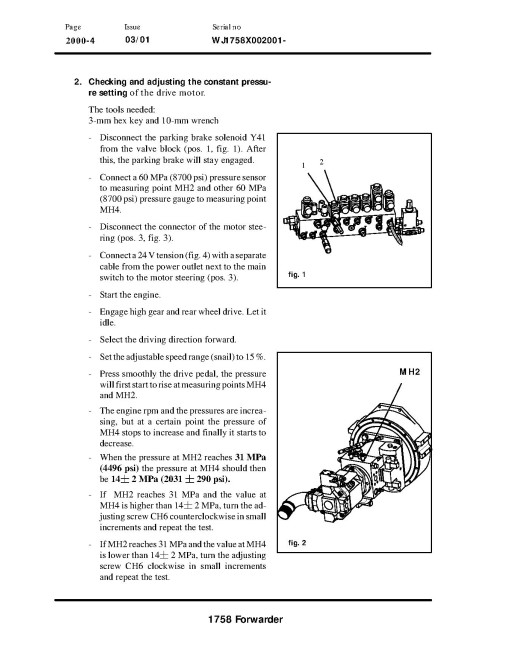 John Deere 1758 (SN: 002001-) Forwarders Workshop Manual (TM1995) John Deere 1758 (SN: 002001-) Forwarders Workshop Manual (TM1995)