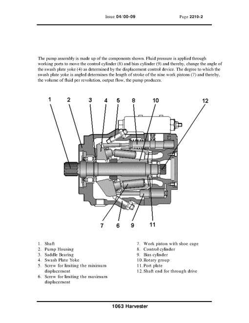 John Deere 1063 Harvesters Workshop Manual (TM1997) John Deere 1063 Harvesters Workshop Manual (TM1997)