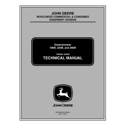 180B, 220B and 260B GreensMowers Technical Manual (TM2004)