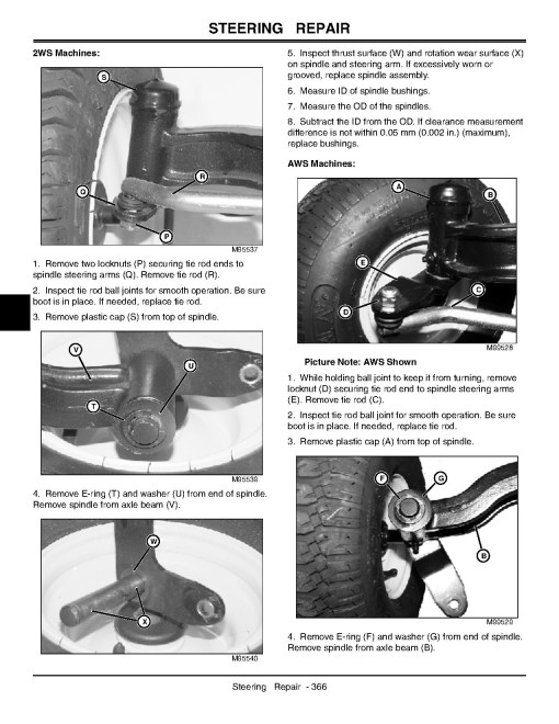 John Deere LX280, LX280AWS and LX289 Garden Tractors Technical Manual (TM2046) John Deere LX280, LX280AWS and LX289 Garden Tractors Technical Manual (TM2046)