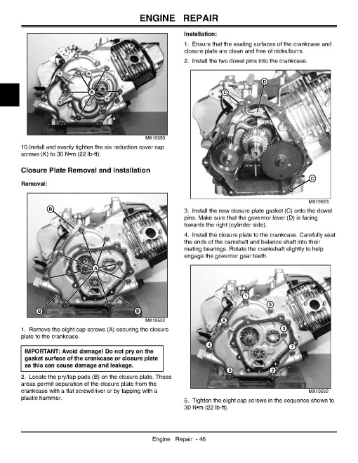 John Deere CP48 Core Pulverizers Technical Manual (TM2098)