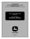 John Deere CS and CX Gator Utility Vehicles Technical Manual (TM2119)