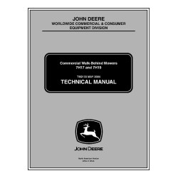 7H17 and 7H19 (SN: 010001-) Commercial Walk-Behind Mowers Technical Manual (tm2133)