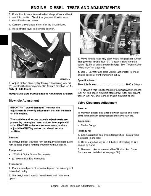 John Deere X495 and X595 Lawn Tractors (Export Edition) Technical Manual (TM2158) John Deere X495 and X595 Lawn Tractors (Export Edition) Technical Manual (TM2158)