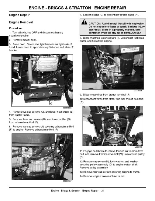 John Deere L105, L107 and L120 Lawn Tractors set of Service Manuals (TM2185) John Deere L105, L107 and L120 Lawn Tractors set of Service Manuals (TM2185)