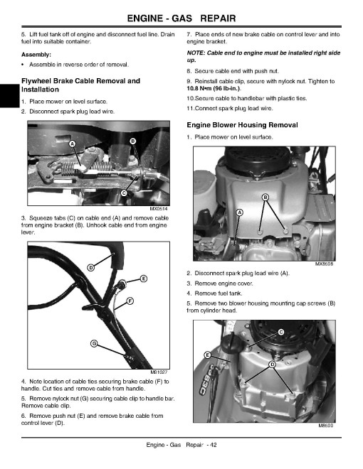 John Deere JA62 (SN: 010001-) and JX75 (SN: 010001-) Walk-Behind Rotary Mowers Technical Manual (TM2208) John Deere JA62 (SN: 010001-) and JX75 (SN: 010001-) Walk-Behind Rotary Mowers Technical Manual (TM2208)