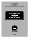John Deere G15 (SN: 010001-) Professional Walk-Behind Mowers Technical Manual (TM2242)