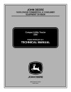 John Deere 2305 (SN: 120001-) Compact Utility Tractors Technical Manual (tm2289)