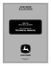 John Deere Quik-Trak 647A, 657A and 667A Stand-On Mowers Technical Manual (TM2310)