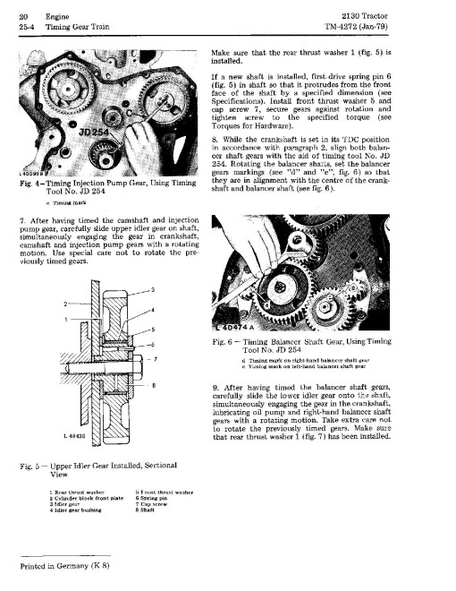 John Deere 2130 Tractors set of Service Manuals (TM4272) John Deere 2130 Tractors set of Service Manuals (TM4272)