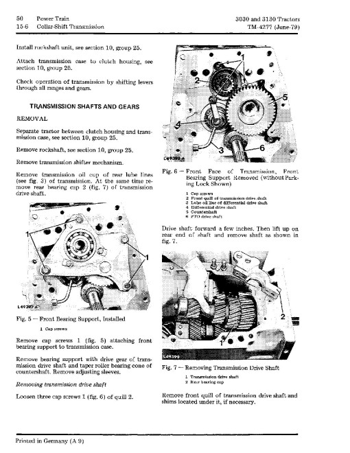 John Deere 3030 and 3130 Tractors set of Service Manuals (tm4277) John Deere 3030 and 3130 Tractors set of Service Manuals (tm4277)