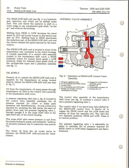 John Deere 1830 and 2120 Tractors Technical Manual (TM4282) John Deere 1830 and 2120 Tractors Technical Manual (TM4282)