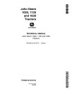John Deere 1020, 1120 and 1630 Tractors Technical Manual (TM4286)