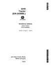 John Deere 2240 Utility Tractors Technical Service Manual (tm4301)