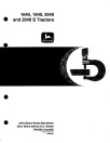 John Deere 1640, 1840, 2040 and 2040S Tractors Technical Manual (TM4363)
