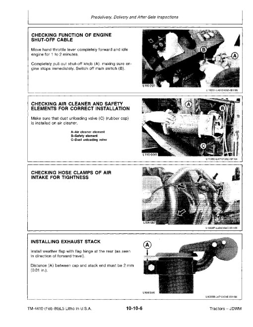 John Deere 3150 Tractors Technical Manual (TM4410) John Deere 3150 Tractors Technical Manual (TM4410)