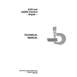 2155 and 2355N Tractors Repair Manual (TM4435)