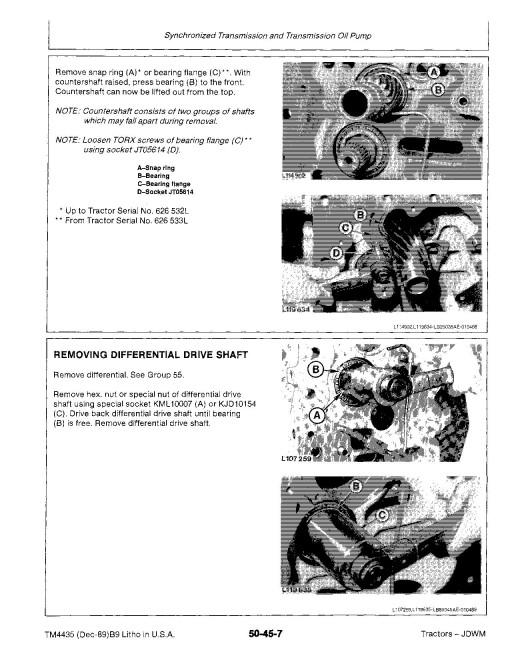 John Deere 2155 and 2355N Tractors Repair Manual (TM4435) John Deere 2155 and 2355N Tractors Repair Manual (TM4435)