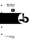 John Deere 3050, 3350 and 3650 Tractors Repair Manual (tm4443)