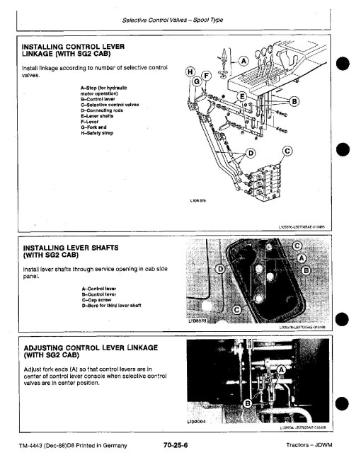 John Deere 3050, 3350 and 3650 Tractors Repair Manual (tm4443) John Deere 3050, 3350 and 3650 Tractors Repair Manual (tm4443)