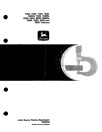 John Deere 1350, 1550, 1750, 1850, 1950, 2250, 2450, 2650, 2850, 3050, 3350 and 3650 Tractors Operation and Test Manual (TM4446)