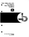 John Deere 1166, 1169H, 1174, 1177, 1177 Hydro/4, 1188 and 1188 Hydro/4 Combines (Europe) Technical Manual (TM4452)