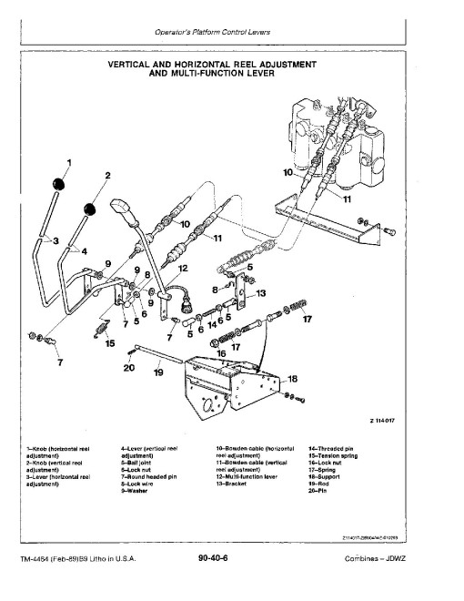 John Deere 4435 and 4435 Hydro Combines Technical Manual (TM4464) John Deere 4435 and 4435 Hydro Combines Technical Manual (TM4464)
