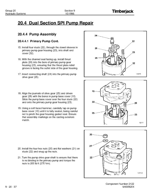 John Deere / TimberJack 330 and 430 Log Loaders Technical Manual (TMF278359) John Deere / TimberJack 330 and 430 Log Loaders Technical Manual (TMF278359)