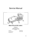 John Deere / TimberJack 330 and 430 Log Loaders Technical Manual (TMF278359)