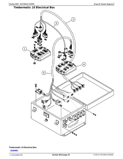 John Deere 753G, 753GL, TimberJack 608B, 608L and 608S Harvesters Operation and Test Manual Supplement (TMF387452)