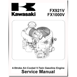 FX1000V and FX921V 4-Stroke Air-Cooled V-Twin Gasoline Engines Service Manual (KW-99924-2082-01)