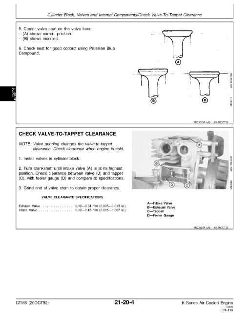 Kawasaki FA130D FA210D/V FB460V FC150V FC290V FC400V FC420V FC540V FE290D/R FG150D/G FZ340D KF82D Engines Technical Manual (CTM5)