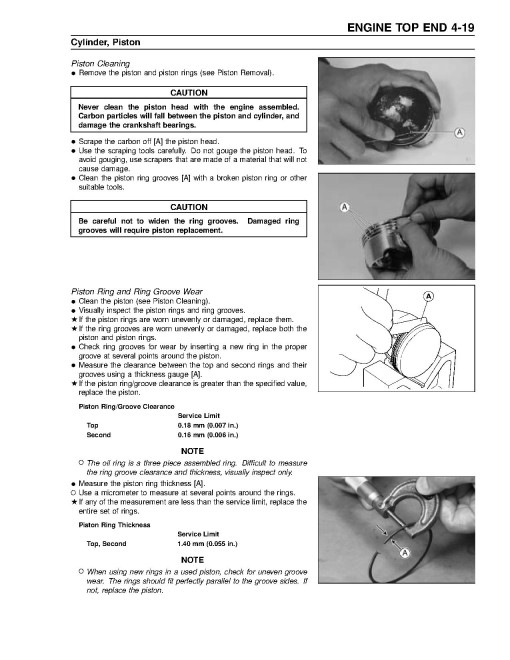 Kawasaki FH601D, FH641D, FH680D and FH721D Gasoline Engines Service Manual (KW-99924-2060)