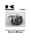 Kawasaki FJ400D Gasoline Engines Service Manual (KW-99924-2066)